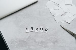 errors in your finances